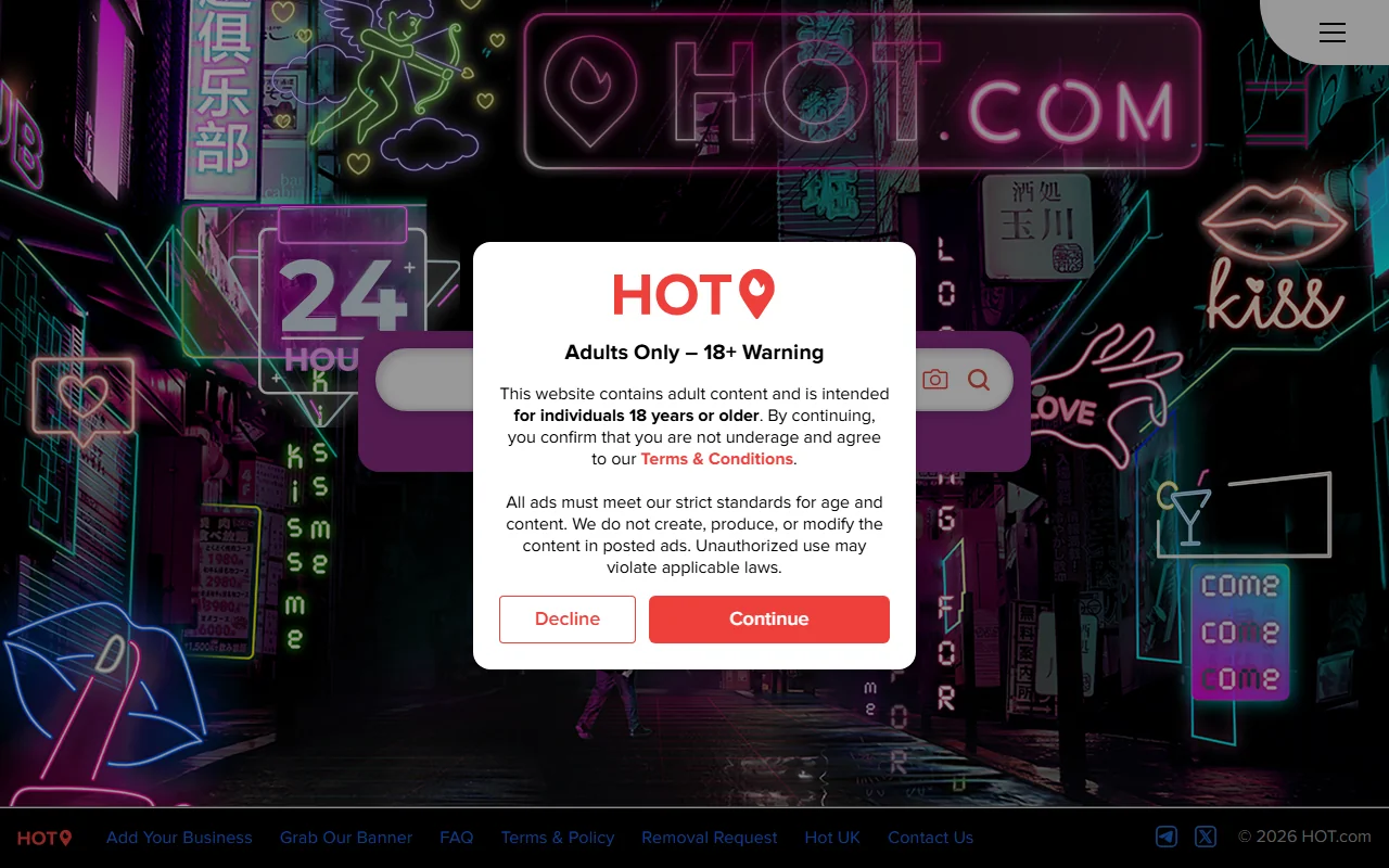 Screenshot: Hotcom Screenshot of Hotcom